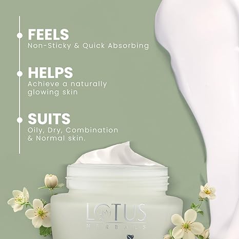 Lotus Herbals Skin Whitening & Brightening Gel Cream